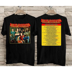King Gizzard The Lizard Wizard World Tour 2024 2 Sided Shirt
